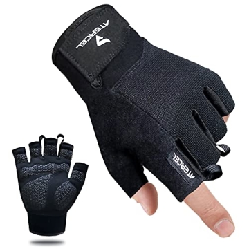ATERCEL Workout Gloves for Men and Women, Exercise Gloves for Weight Lifting, Cycling, Gym, Training...