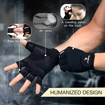 ATERCEL Workout Gloves - Breathable and Comfortable Fit