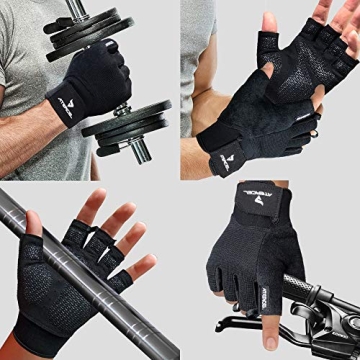 ATERCEL Workout Gloves - Breathable and Comfortable Fit