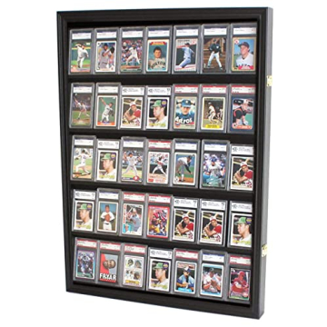 Pro UV Graded Sports Card Display Case with Lock