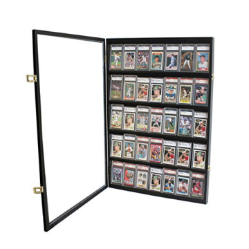 Pro UV Graded Sports Card Display Case with Lock