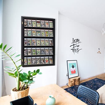 Pro UV Graded Sports Card Display Case with Lock