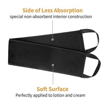 Self Tanning Lotion Applicators For Your Back, Easy Self Application of Lotions, Mousses and Creams to Entire Back, Self Tanner Applicator Easily Reach Hard Points, Perfect Companion For Tanning Mitt