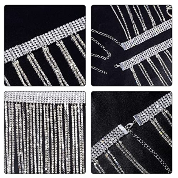 Hoyuwak Rhinestone Waist Chain - Dazzling Body Jewelry Gift