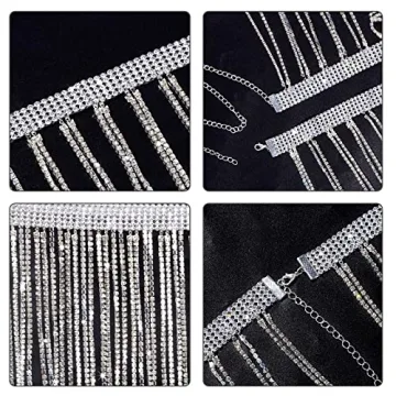 Hoyuwak Rhinestone Waist Chain - Dazzling Body Jewelry Gift