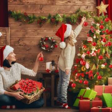 Zubebe Christmas Bells - 24 Pcs Metal Sleigh Bell Ornaments