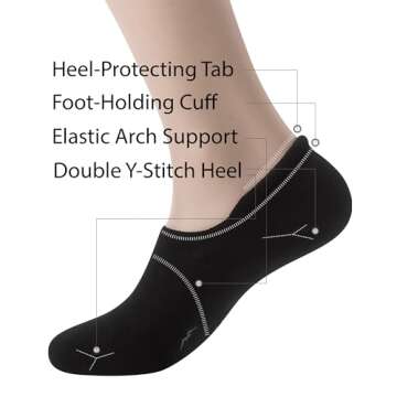 Pro Mountain Wide Toe Box Running Socks for Men