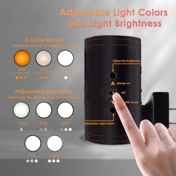 Dimmable LED Night Light with Dusk to Dawn Sensor