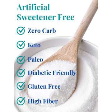 Low Carb Inulin Sweetener - All Natural & Diabetic Friendly