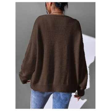 SHENHE Women's Stylish Knit Cardigan - Comfort & Fashion