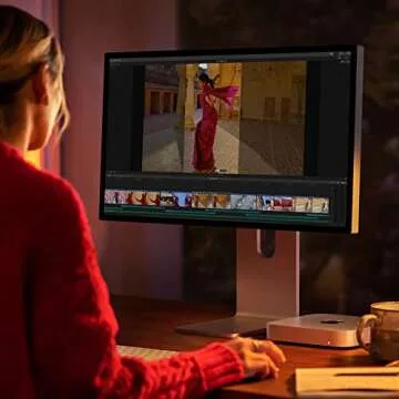 Apple 2023 Mac Mini Desktop Computer with Apple M2 Pro chip with 10‑core CPU and 16‑core GPU, 16GB Unified Memory, 512GB SSD Storage, Gigabit Ethernet. Works with iPhone/iPad