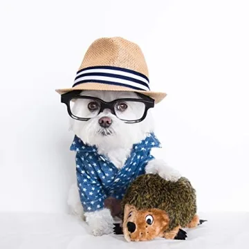 Outward Hound Hedgehogz Plush Dog Toy for Small Dogs