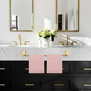 NearMoon Self Adhesive Towel Bar - Rust-Free Bathroom Rack