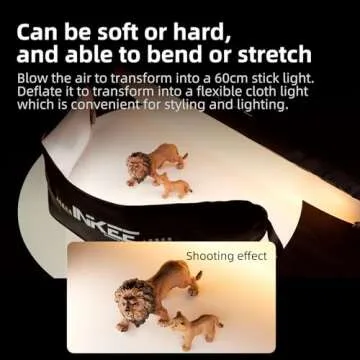 Portable INKEE GC12 Bi-Color LED Light for Creators