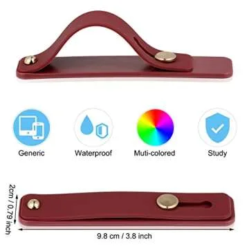 Weewooday Phone Strap Grip Holder - 6 Colorful Options