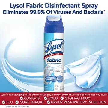 Lysol Fabric Disinfectant Spray for Deodorizing and Sanitizing
