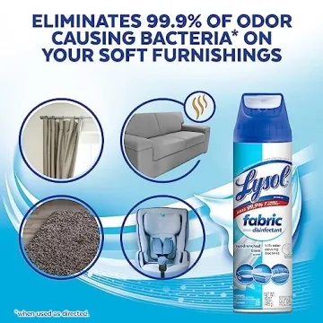 Lysol Fabric Disinfectant Spray for Deodorizing and Sanitizing