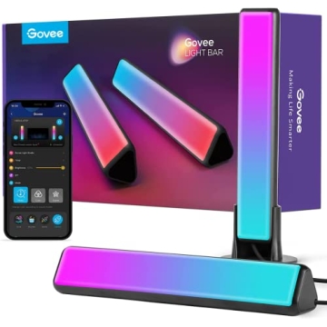 Govee Smart Light Bars with RGBICWW & 12 Scene Modes