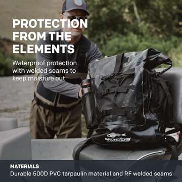 Grundens Waterproof Rum Runner Backpack - Perfect for Adventurers