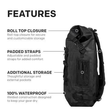 Grundens Waterproof Rum Runner Backpack - Perfect for Adventurers
