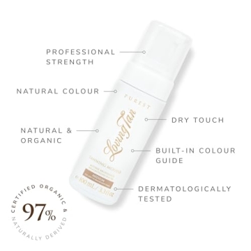 Loving Tan Purest Tanning Mousse - Organic Sunless Tanner