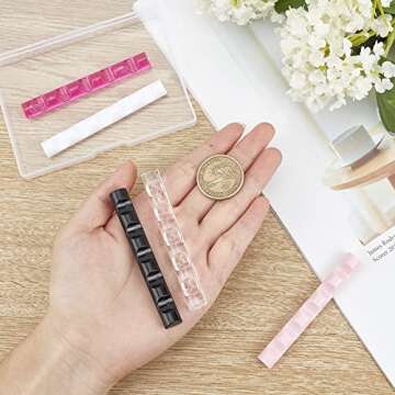 FINGERINSPIRE 5 Color Acrylic Nail Brush Holder Stand