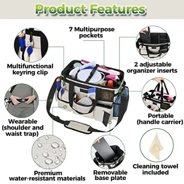 Essential Stylish Cleaning Caddy for Home Organizing