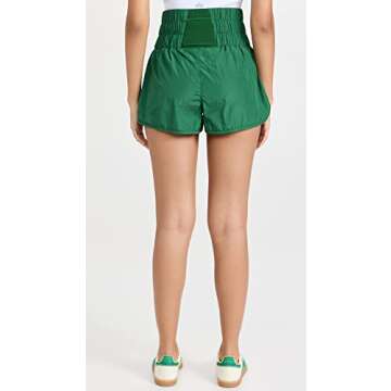 FP Movement Women's The Way Home Shorts, Viridian, Green, XS