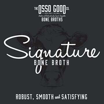 Osso Good Signature Bone Broth, 6 - 16 Ounce Pouches, High in Protein & Collagen, Ships Frozen