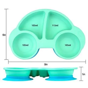 Silicone Toddler Plates – Safe & Fun Mealtime