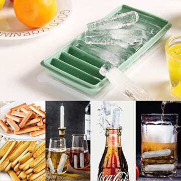 LessMo Ice Cube Tray - Perfect for Small Bottles and Summer Fun