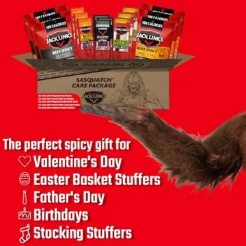 Spicy Beef Jerky Gift Basket – Perfect for Men