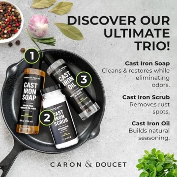 Revive Your Cast Iron with Our Ultimate Care Set Today!