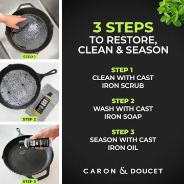Revive Your Cast Iron with Our Ultimate Care Set Today!