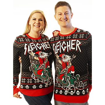 Ugly Christmas Party Unisex Sweater with LED