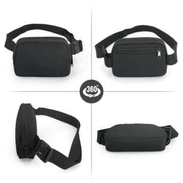 QiDi Fanny Pack: Stylish & Secure Travel Accessory