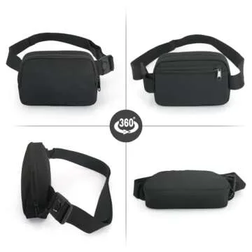 QiDi Fanny Pack: Stylish & Secure Travel Accessory