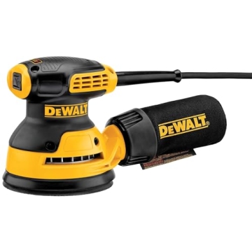 DEWALT 5 inch Orbital Sander Kit, 3 Amp Power, 12000 OPM
