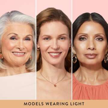 LAURA GELLER NEW YORK Baked Balance-N-Glow Illuminating Foundation - Light - Buildable Sheer to Ligh...