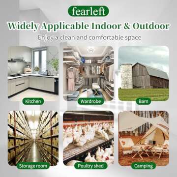 FEARLEFT Mouse Rodent Repellent, 24 Pack Peppermint Oil for Mice Rats Squirrel Pests Repellent Indoor & Outdoor Use, Natural Rat Mouse Repellent Mouse Deterrent Family & Pet Safe