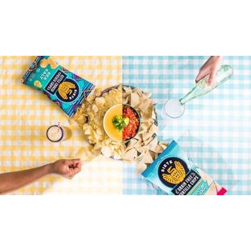 Siete Grain Free Potato Chips - Deliciously Light & Healthy Snack - Pack of 6