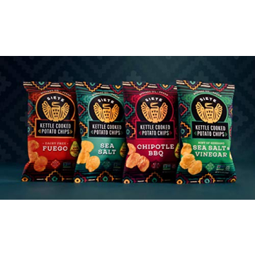 Siete Grain Free Potato Chips - Deliciously Light & Healthy Snack - Pack of 6
