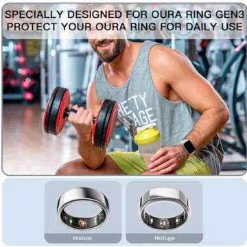 Silicone Ring Cover for Oura Ring Gen3 - 6 Pcs Colors