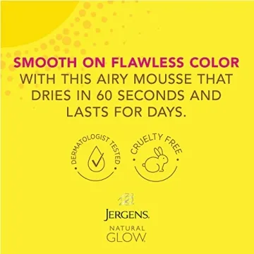 Jergens Natural Glow Instant Sun Body Mousse - Deep Bronze Tan