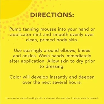 Jergens Natural Glow Instant Sun Body Mousse - Deep Bronze Tan