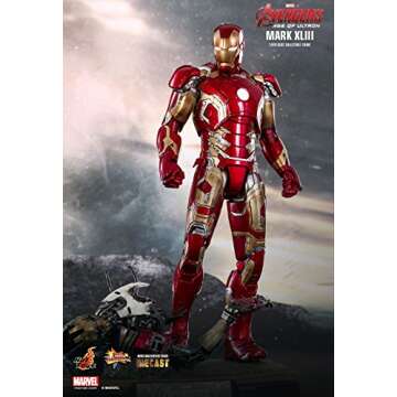 Sideshow 1:6 Scale Marvel Avengers Age of Ultron Iron Man Mk XLIII MMS Figure