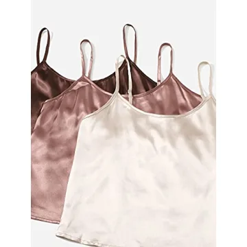 Stylish GORGLITTER Women's Silk Pajama Set for Warm Nights