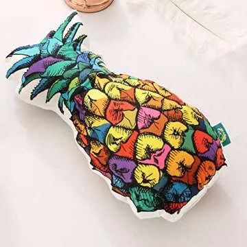 Colorful Pineapple Pillow Cushions for Kids & Home