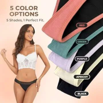 Shaperisfree Leak Proof Sexy Period Thongs for Women