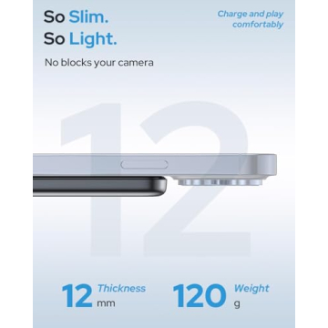 Compact MagSafe Charger Power Bank for iPhone 17/16/15/14/13/12